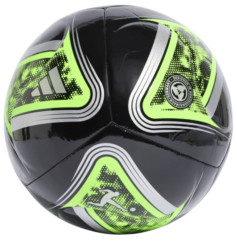 Adidas Bundesliga 26/27 Torfabrik Club Freizeit-Fußball black/green/silver met. Gr. 3, 4, 5